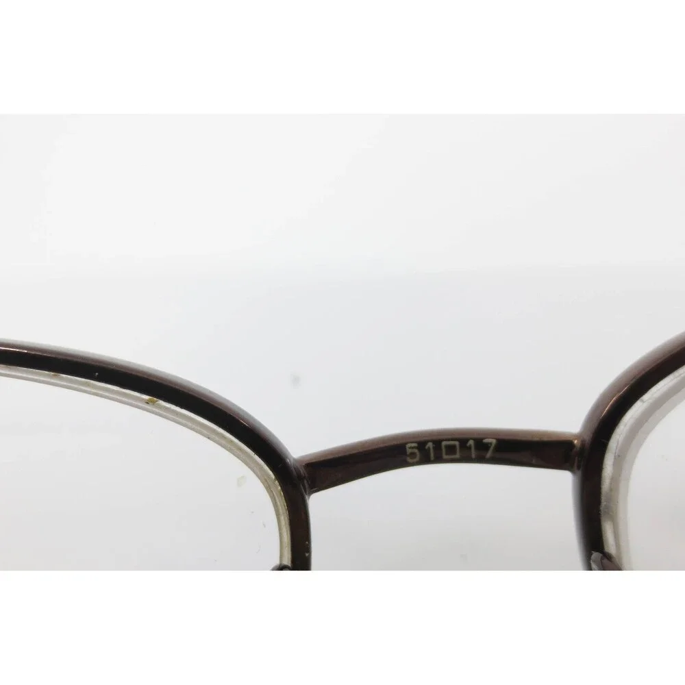 Elizabeth Arden 1082A-1 Eyeglasses Burgundy Gold Semi Rimless 51-17-130 Womens